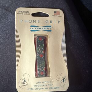 LoveHandle Low-Profile Phone Grip, Floral, Universal, 3M Adhesive, Wireless